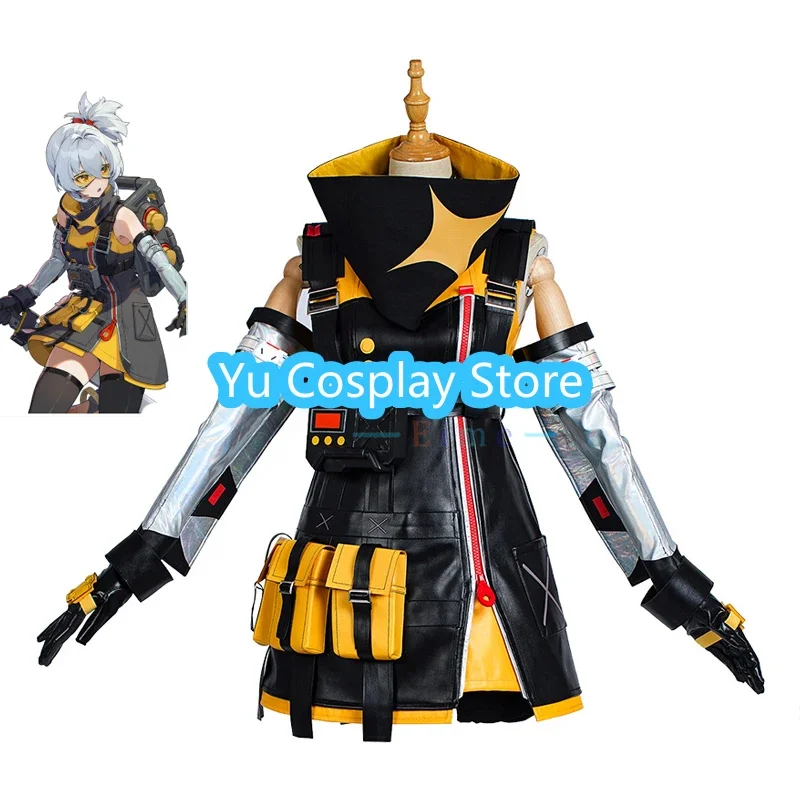 

Yu-Cosplay Game Zenless Zone Zero Soldier 11, косплей костюм, женское милое платье, праздничный костюм на Хэллоуин, карнавальная униформа, индивидуальный заказ