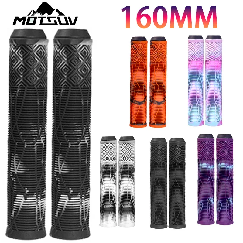 AliExpress Bike Grip Rubber 160MM Bicycle Handlebar Grips Non-slip MTB Grips Waterproof MTB Cuffs Soft Mountain Bike Handle Cycling Parts