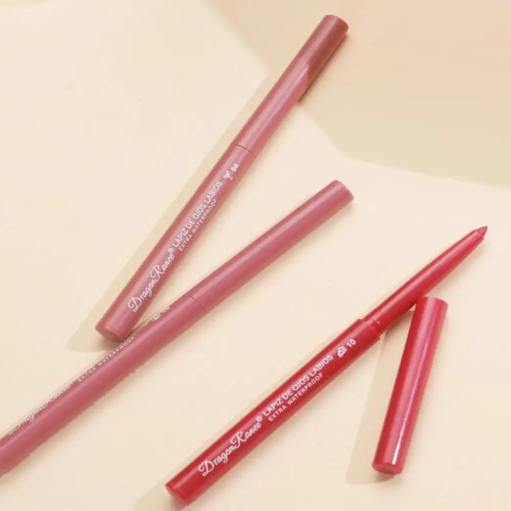 Lápis Matte Lip Liner, Lipliner impermeável, Natural Contorno Lip Line, Velvet e Velvet Lip Liner, Novo