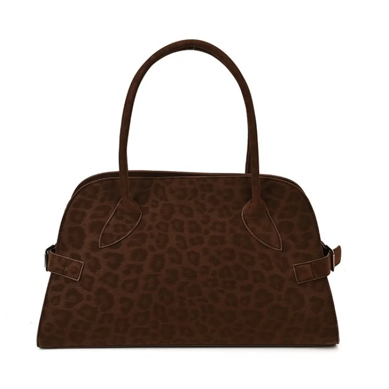 حقيبة كروس جلدية عصرية للنساء فاخرة كلاسيكية أنيقة للسيدات كاجوال بسيطة عتيقة حقيبة كتف عصرية #5