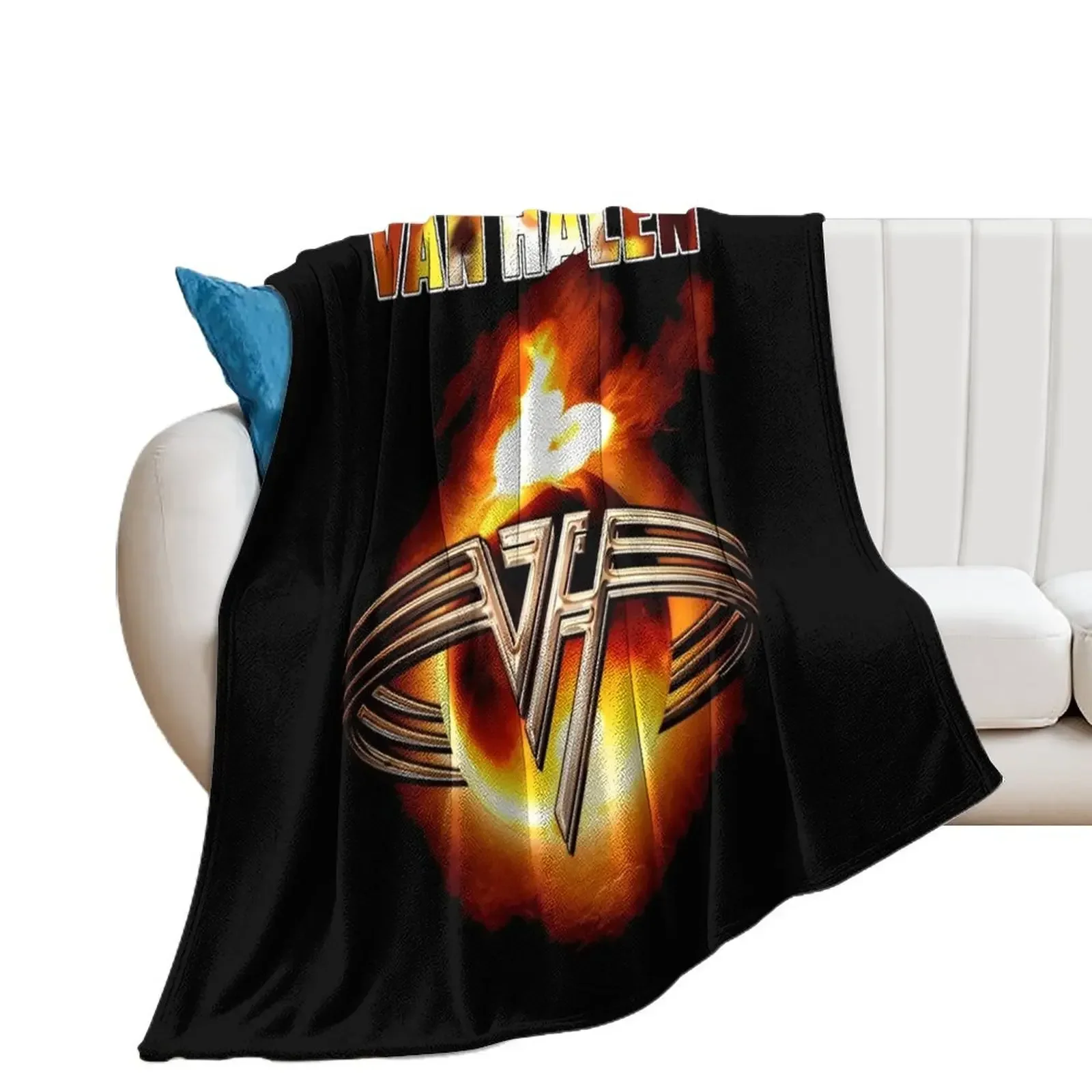 Van Halen 11 BK Throw Blanket Baby Bed Sofa Throw Plaid Blankets