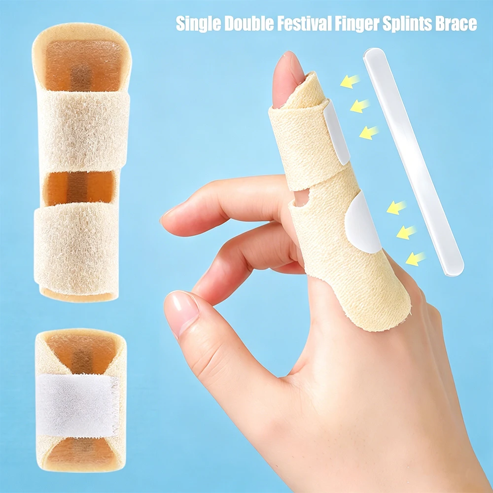 1/2/3 Stück Fingerschienen zur Immobilisierung, Schutz bei Brüchen, Arthritis-Linderung, passend für Zeigefinger, Mittelfinger, Ringfinger