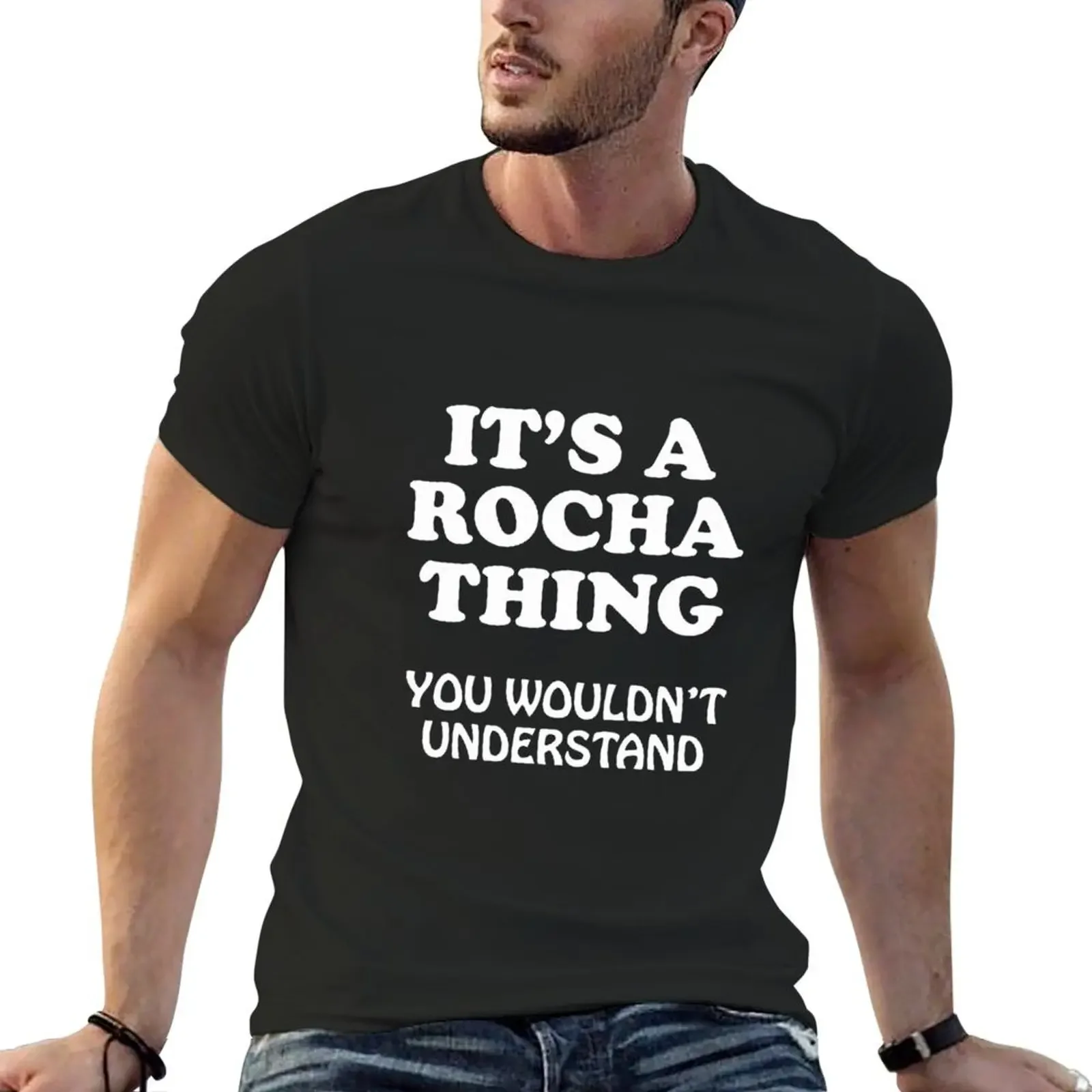 Its A ROCHA Thing You Wouldnt Understand Family Reunion Long Sleeve TShirt63 T-Shirt cute tops quick drying mens fashion