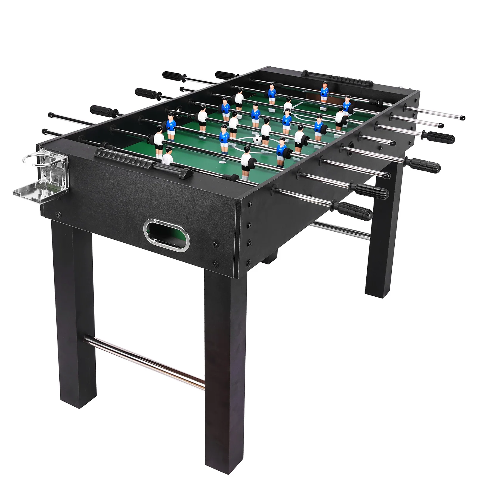 

Competition Foosball Table Wear Resist Manual Football Playing Table Reusable for Friends and Family Playing