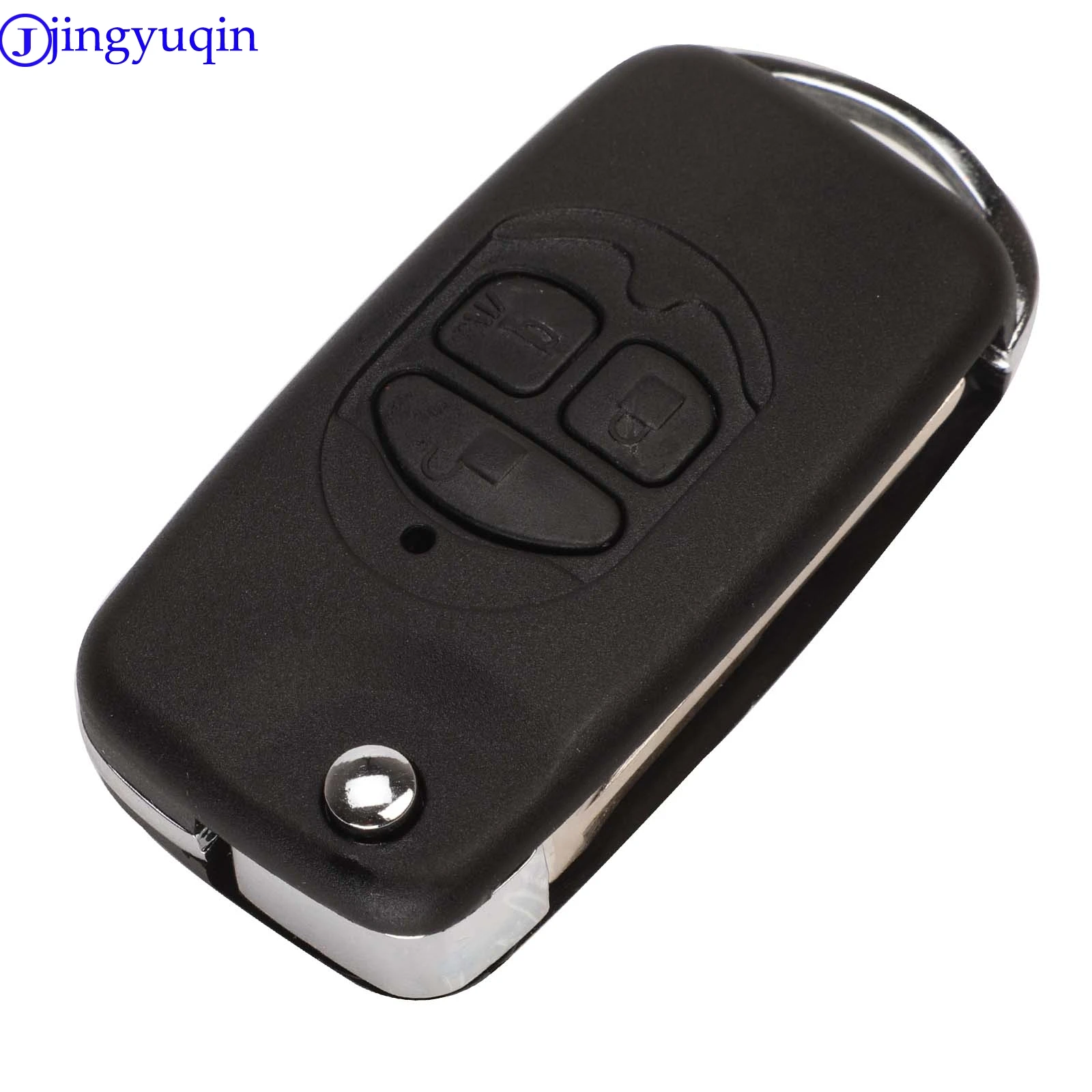 jingyuqin Modified Folding Remote Key Shell For Chevrolet Buick Excelle 2005-2018 3 Buttons Car Key Shell Cover Case