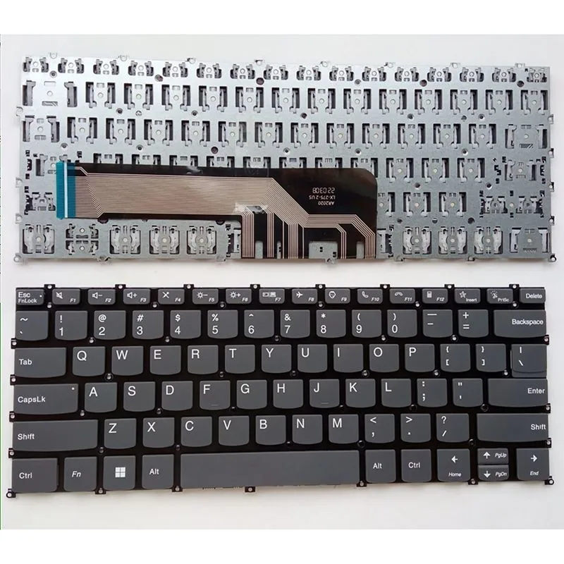 US for Lenovo Yoga Slim 7 14IIL05 Yoga Slim 7 14ARE05 7 Pro-14ARH5 7 Pro-14IHU5 Laptop Keyboard