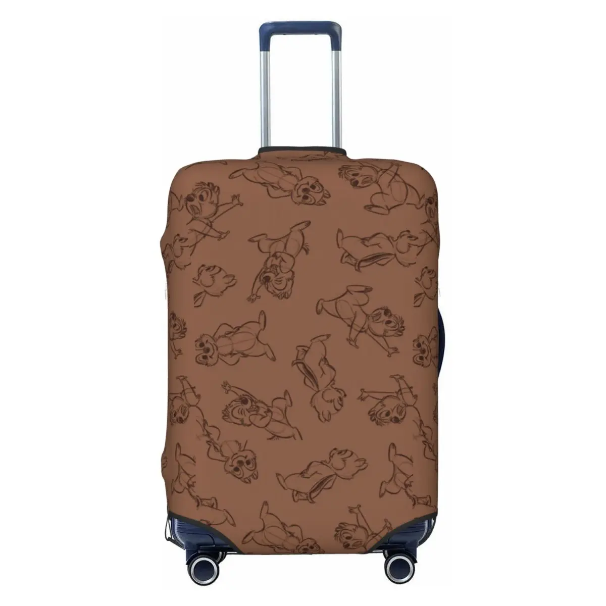 

Custom Wallpaper Chip 'n' Dale Suitcase Cover Dust Proof Luggage Protective Covers for 18-32 inch
