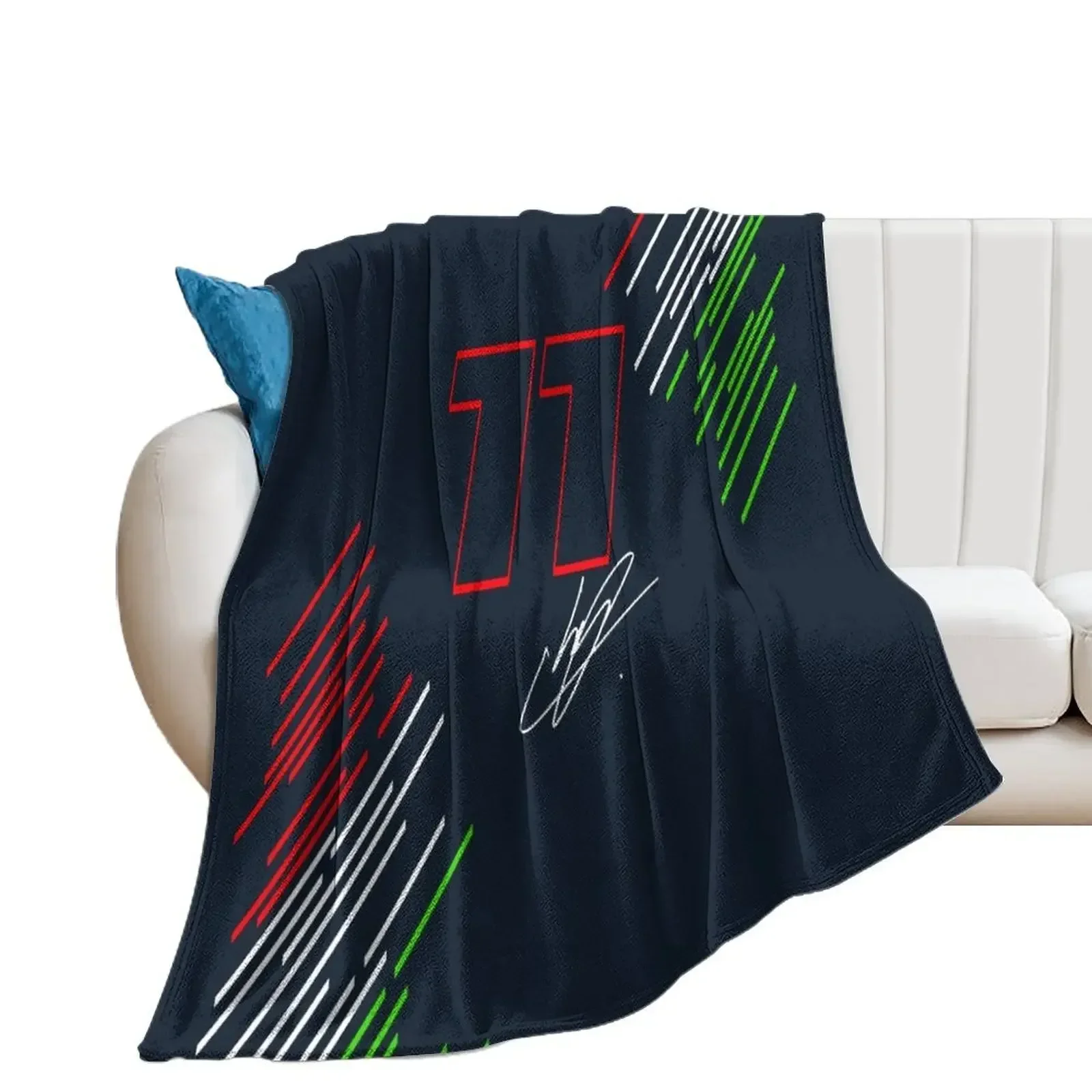 Checo Perez 2022 Throw Blanket Summer Beddings Sofa Throw Camping Blankets