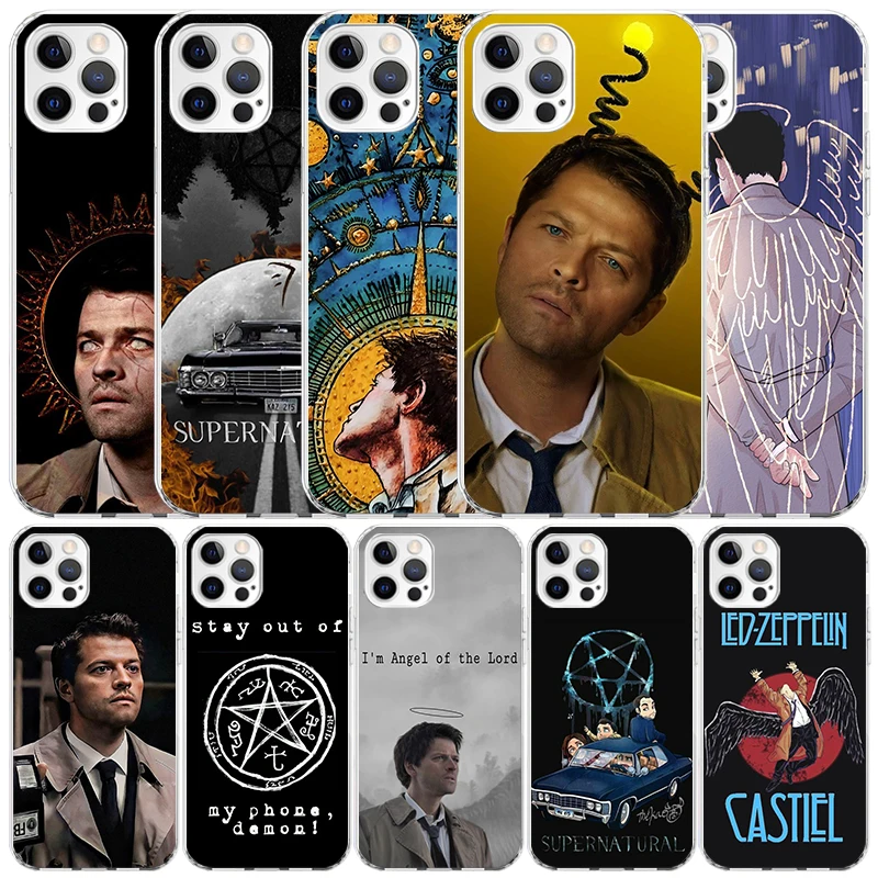 Phone Cases That Fit Iphone 16E - Capa Protetora Angel Castiel Supernatural para
