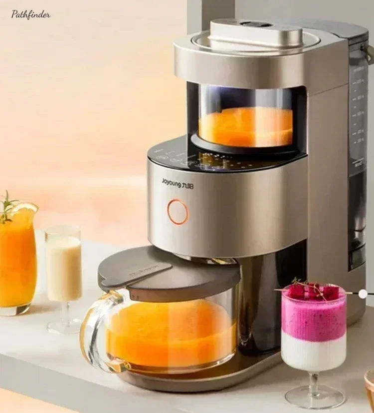 intelligent food processor. Multi-functional. Fully automatic. Cleaning-free. Household. Desktop. Silent. Wall-breaking.