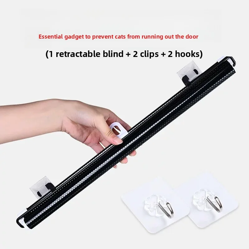 Retractable Pet Safety Gate Cat Escape Proof Jump Proof Barrier Indoor Doorway Guard Kitten Fence Partition Panel ZHAYA