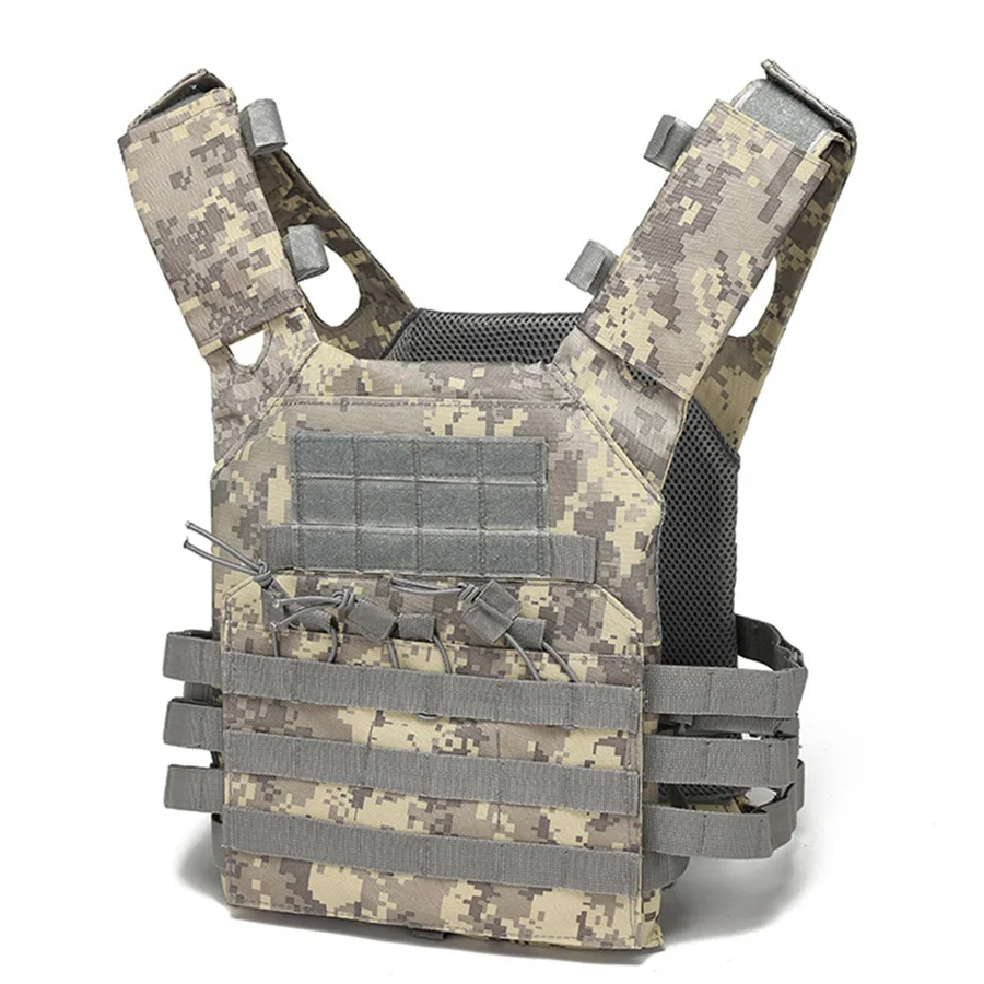 Ultralichte JPC-structuur |   MOLLE wereldwijde uitbreiding |   MOLLE+Magic Sticky outdoor trainingsvest met dubbel systeem