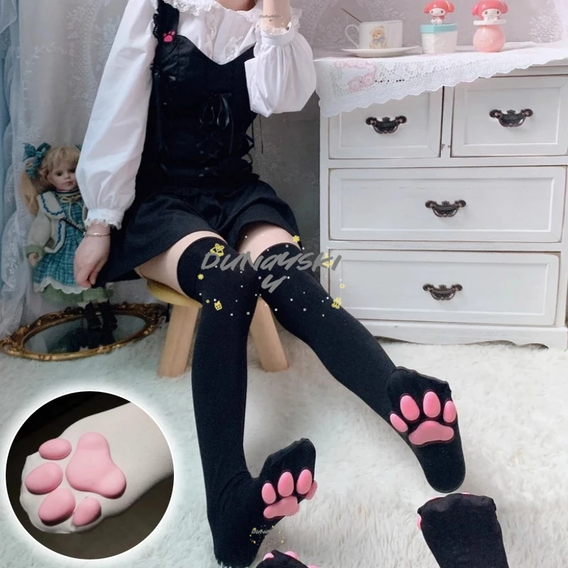 Women's Paw Socks Long Thigh H - огляд і ціна Cosplay Anime Basic