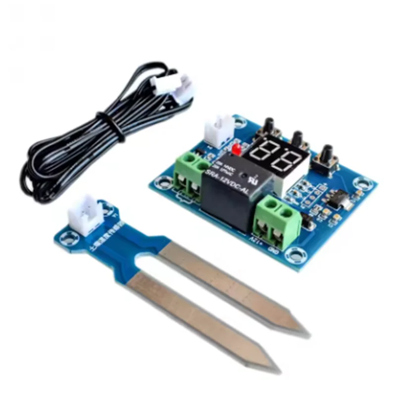 XH-M214 Soil Humidity Controller Module Digital Display Flower Pot Digital Display Automatic Watering Sprinkler