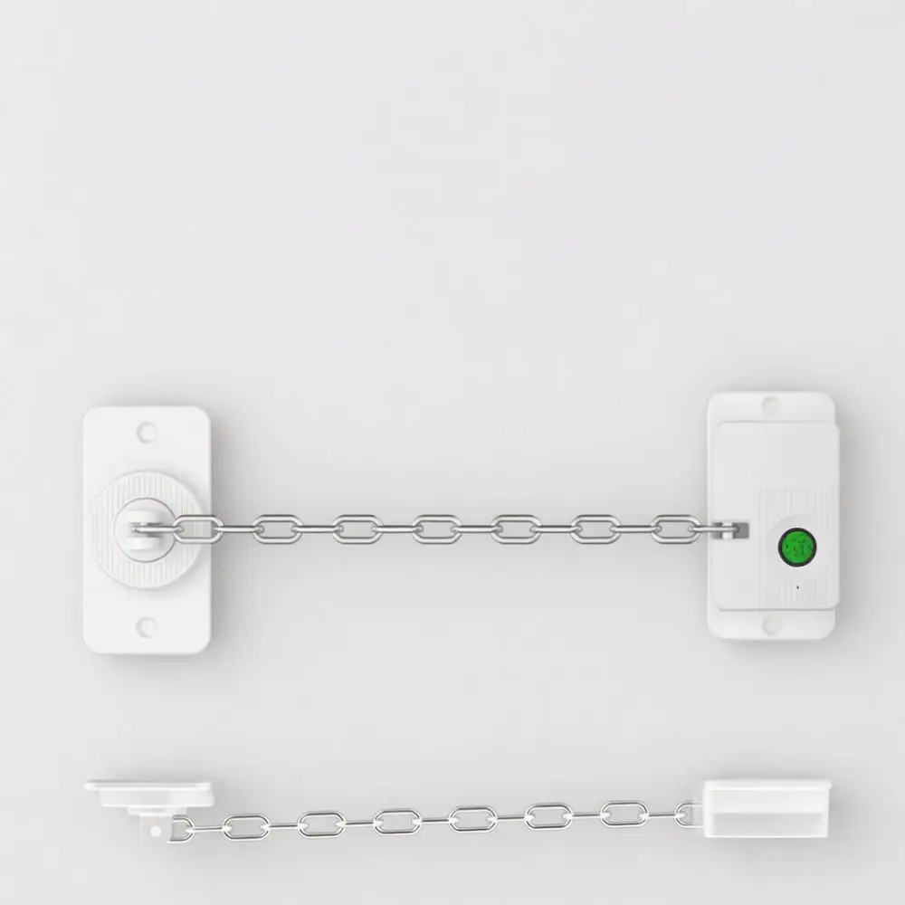 Fingerprint Lock Smart Electronic Padlock For Cabinet Drawer Glass Door Security Keyless Biometric Access Control
