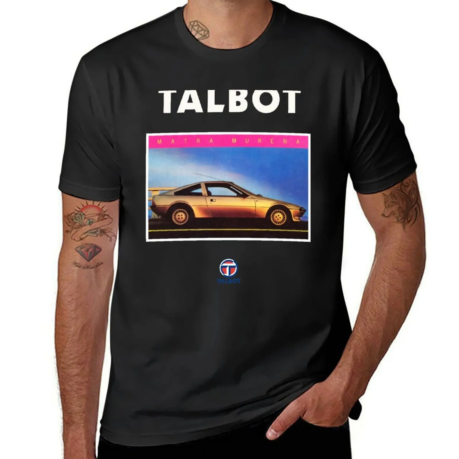 TALBOT MATRA MURENA T-Shirt quick-drying plus size tops summer clothes summer top mens clothing