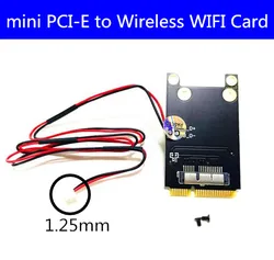 DBW-1300 1.25mm mini PCI-Express to wireless wifi card BCM943602CDP BCM94360CD BCM94331CSAX adapter board for macbook Pro/Air