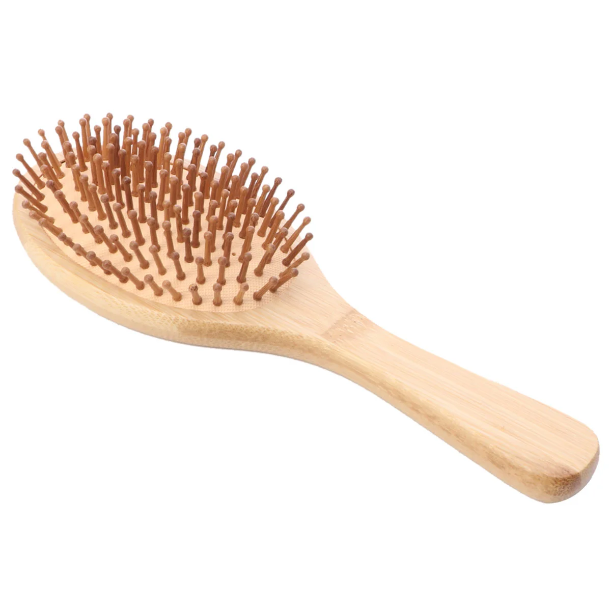 

Airbag Comb Hairbrush Massage Bamboo Anti Frizz Curly Travel Detangling