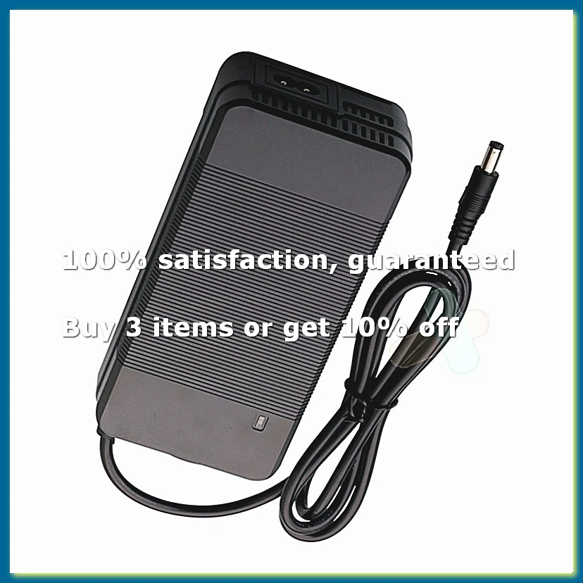 42V 4A Smart Lithium Battery Charger 10Series for 36V Electric Scooter Bicycle Balance Bike Li-Ion Battery Charger (EU)