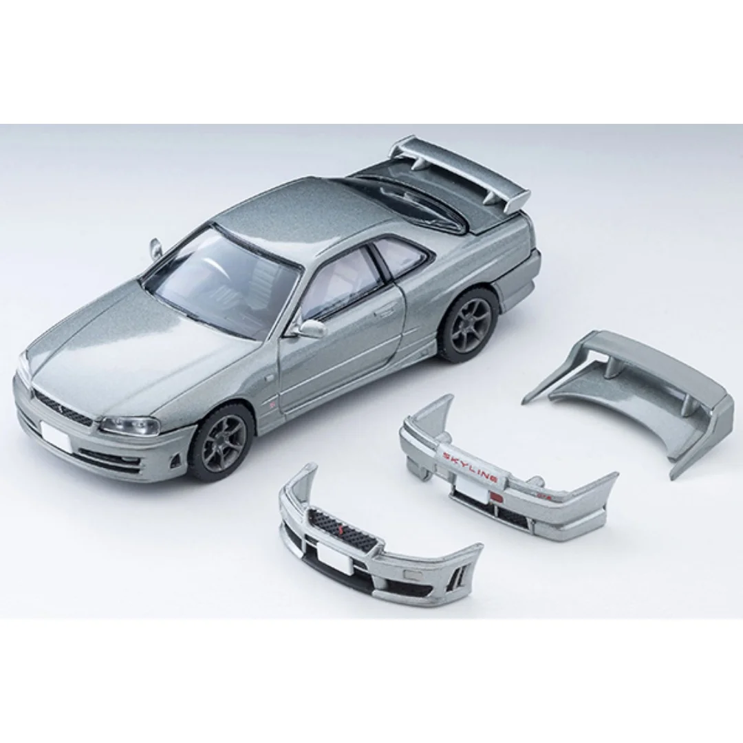 tomytec-daitoka-tlv-lvn353a-skyline-auto-deportivo-de-doble-puerta-plateado-modelo-coleccionable-juguete-para-ninos-y-ninas