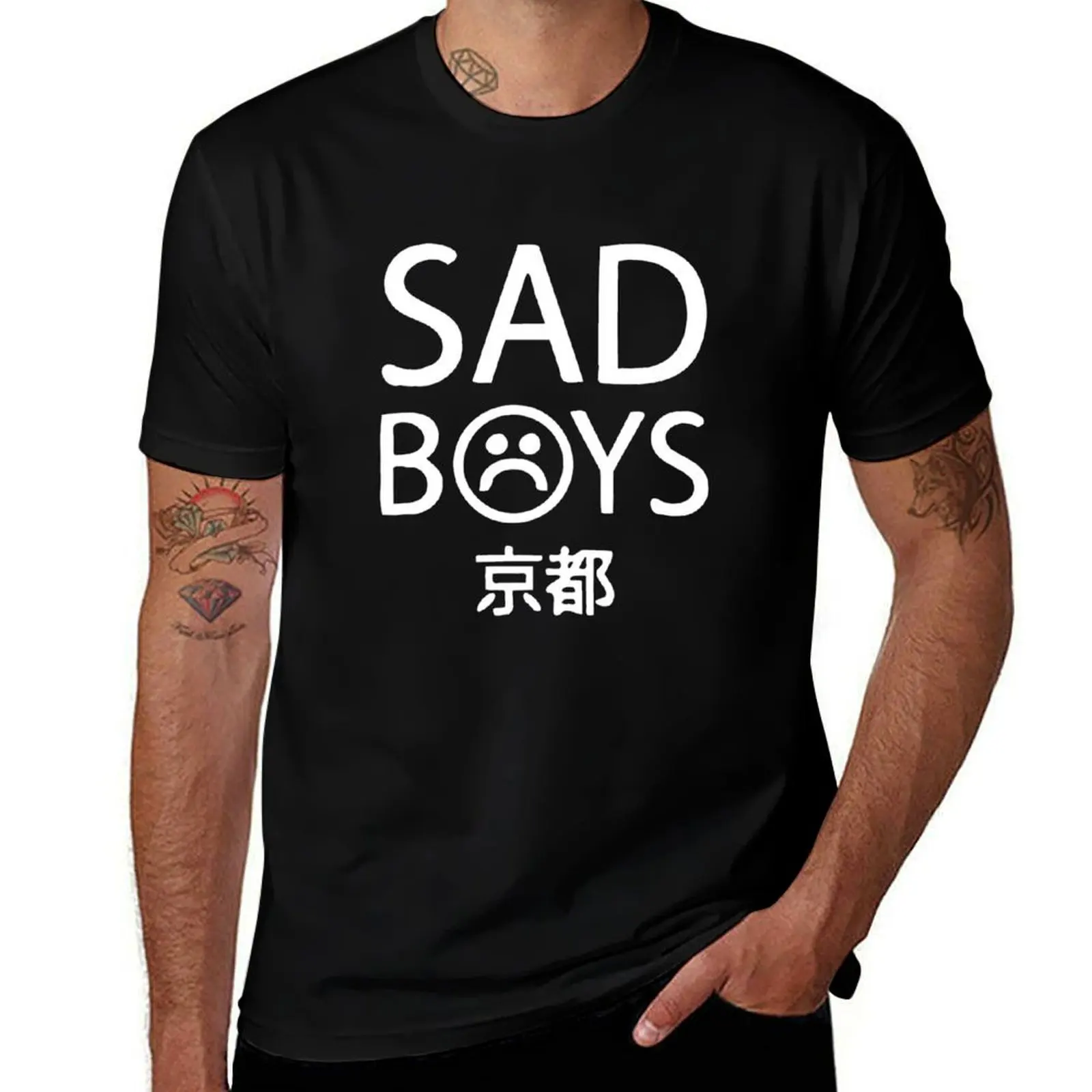 

Yung Lean Sad Boys logo T-Shirt Christmas Casual Tee Shirt