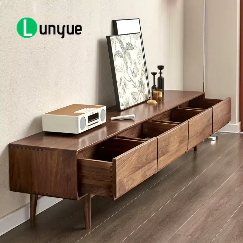 Nordic Modern Luxury TV Cabinet High Quality Customizable Latest Design Living Room Storage Furniture Hot Selling Home Decor