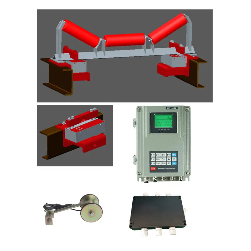 

Whole Set of Belt Conveyor Weighing System, Belt Weighing Indicator+Speed Sensor+Signal Transmitter Summing Box+Load cell