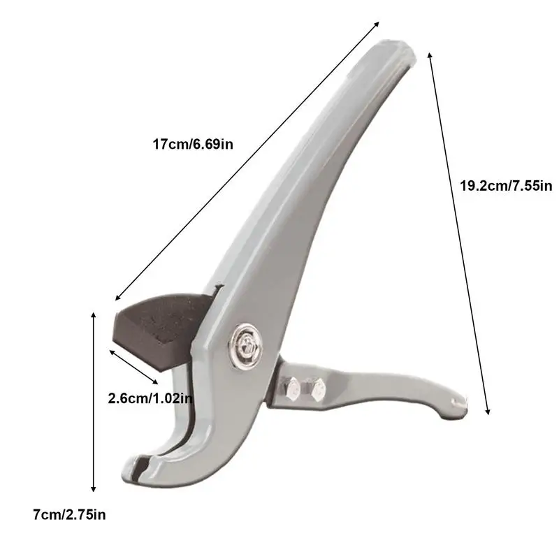 Obcinak do rur metalowych Wytrzymały obcinak do rur Nożyczki Profesjonalne obcinaki do rur hydraulicznych Obcinak do rur PVC Nożyce do rur PPR