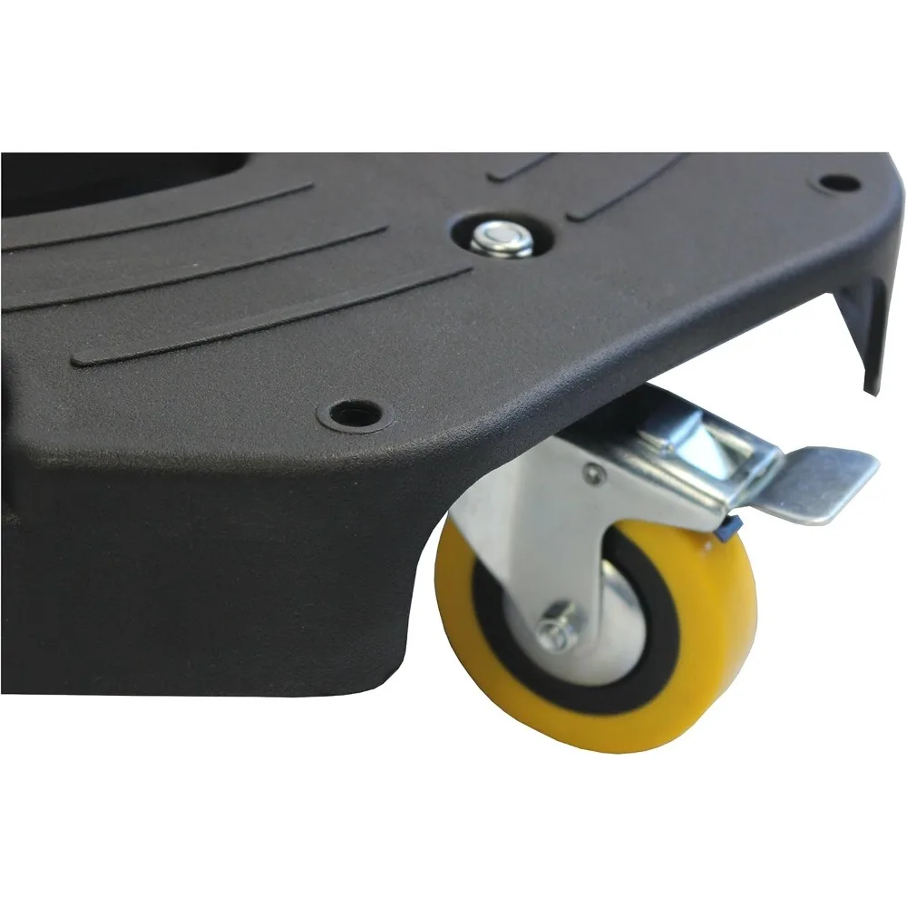 

Fumiture -Heavy Duty Tire Dolly 300 lb Capacity Rolling Wheel Dolly with 4 Swivel Casters Portable Tire Mover for Garage Shop