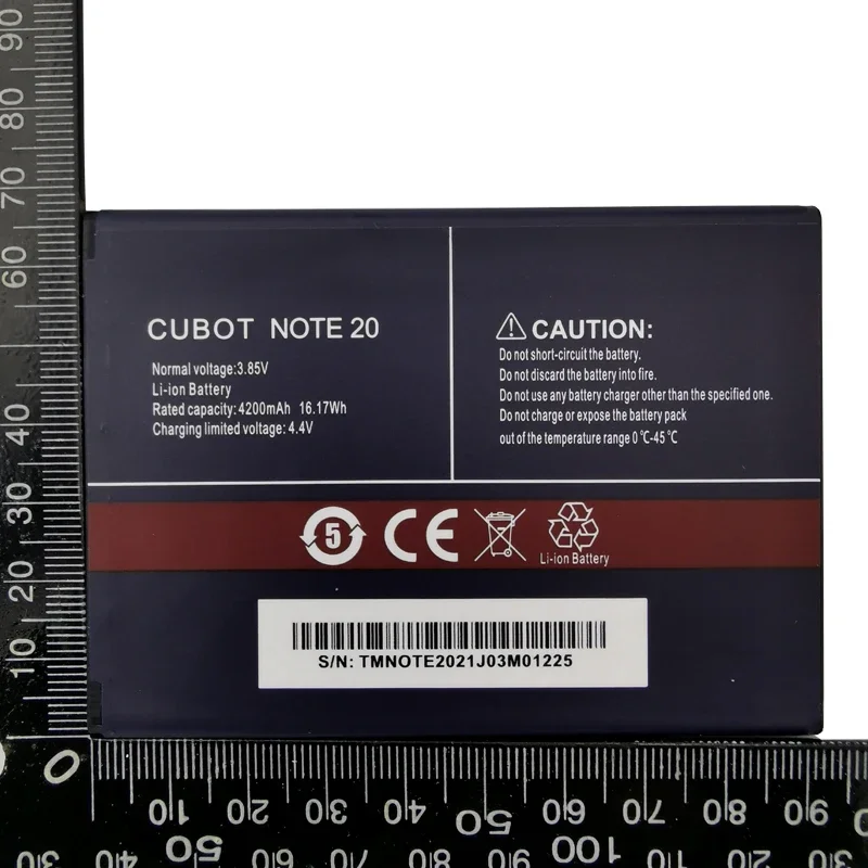 100% Original New 4200mAh Battery For Cubot Note 20 / Note 20 Pro Phone Battery High Quality Replacement Batteries Bateria