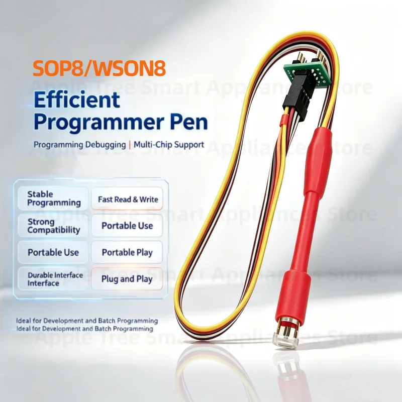 SOP8/WSON Non Dismantling Microchip Spring Needle Burn Read-write Test Probe Hard Disk Data Recovery Read/Write Burning Needle