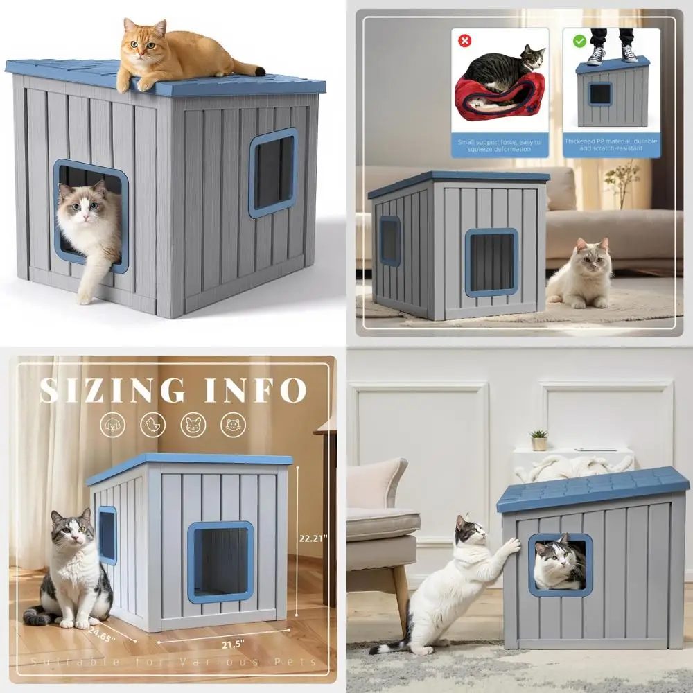 case-per-gatti-in-resina-resistente-alle-intemperie-con-drenaggio-inclinato-due-porte-foro-per-perdite-e-resistenza-ai-graffi-per-gatti-da-interni