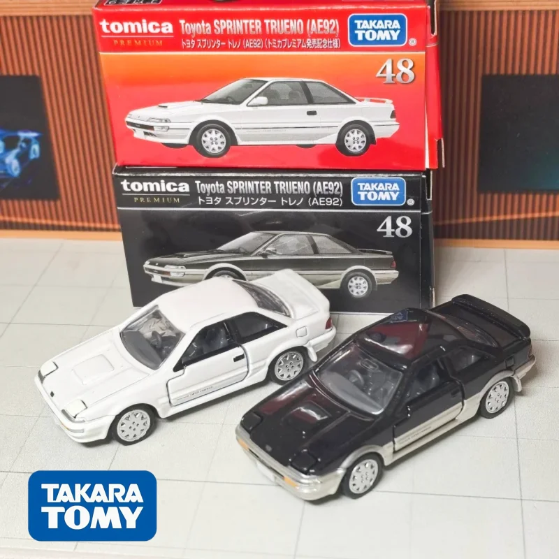 

Takara Tomy Tomica Premium Black Box Toyota Sprinter Trueno AE92 Alloy Diecast Simulation Car Model Collectible Toy For Boys