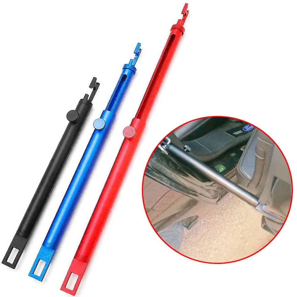 

Универсальный автомобильный алюминий 32-48 см, регулируемые крепежные инструменты для полировки, кронштейн для двери багажника, выдвижной опорный стержень, автоаксессуары