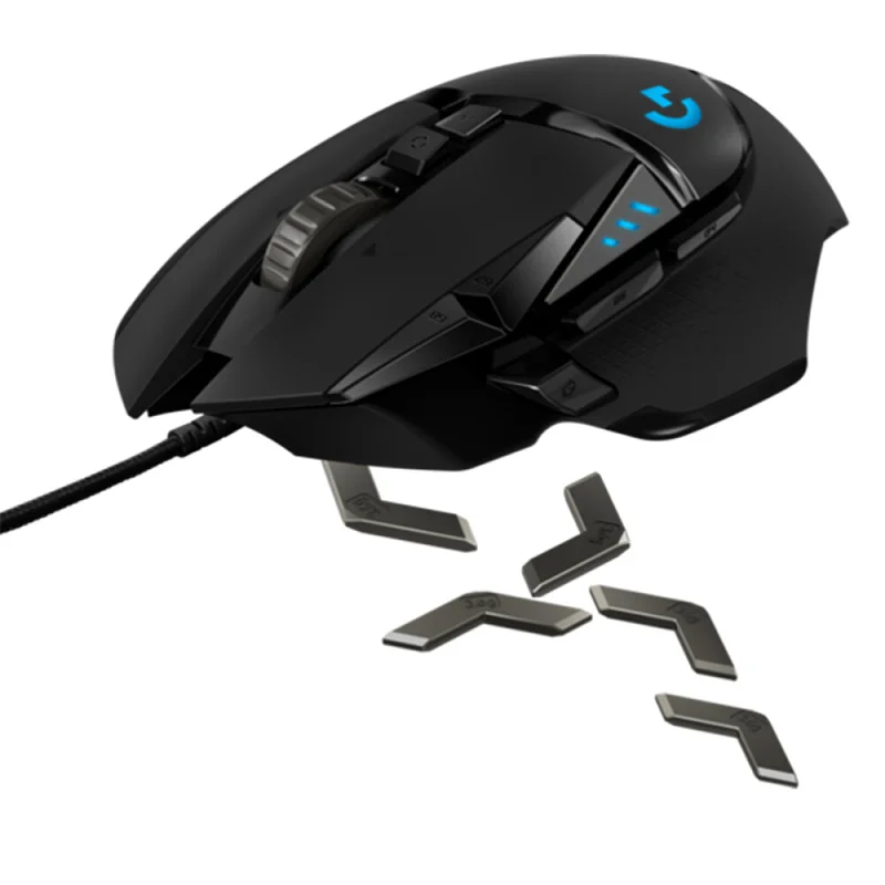 Mouse da gioco originale G502 Hero Wire 16000DPI Mouse da gioco E-sport ad alte prestazioni LIGHTSPEED