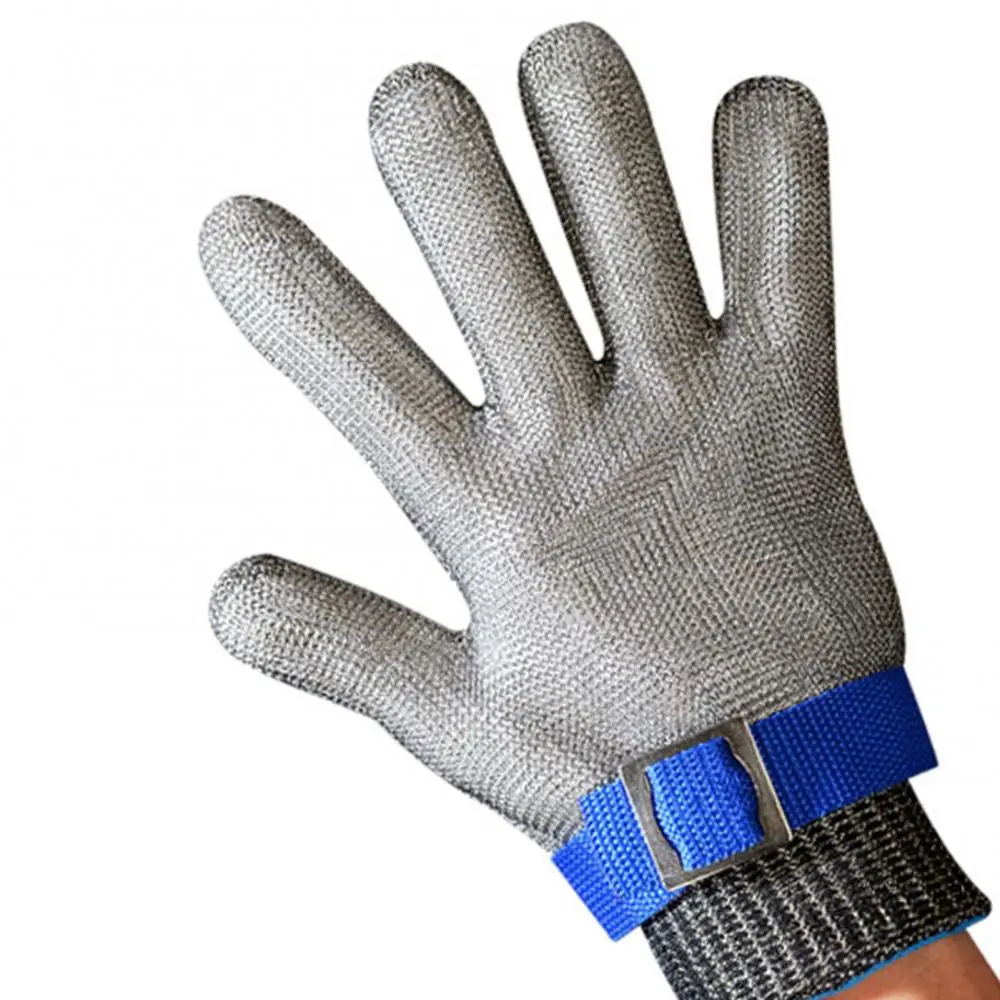 1Pc Cut Proof Stab Resistant Metal Mesh Carpentry Butcher Tailor Operation Glove