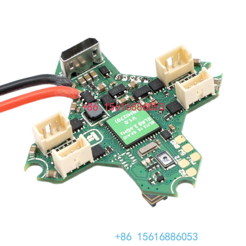 IFlight BLITZ F411 1S Whoop AIO مع ELRS/CC2500 Rx مع STM32F411 MCU دعم BLS 25.5*25.5 مللي متر 4.8G لطائرة بدون طيار التناظرية الصغيرة FPV