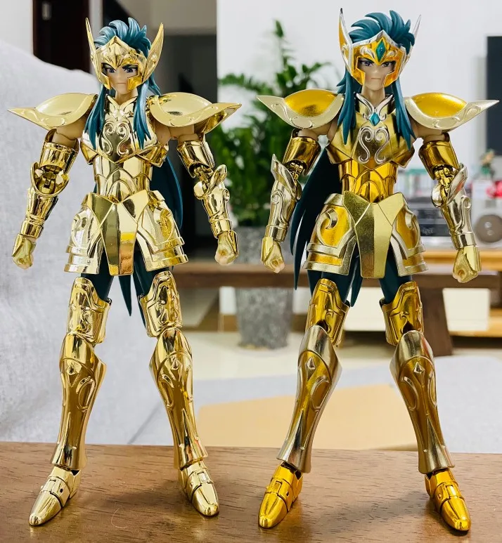 

MST Model JModel Saint Seiya Myth Cloth EX/EXM Aquarius Camus With Cygnus Hyoga Heads Metal Body Action Figure Knights Zodiac