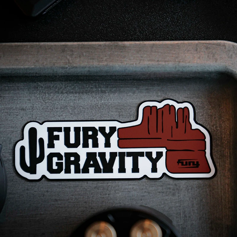 Fury Creative Desert Rock Car Stickers for Jeep Wrangler Jl/Jt/Jk Rubicon/Sahara