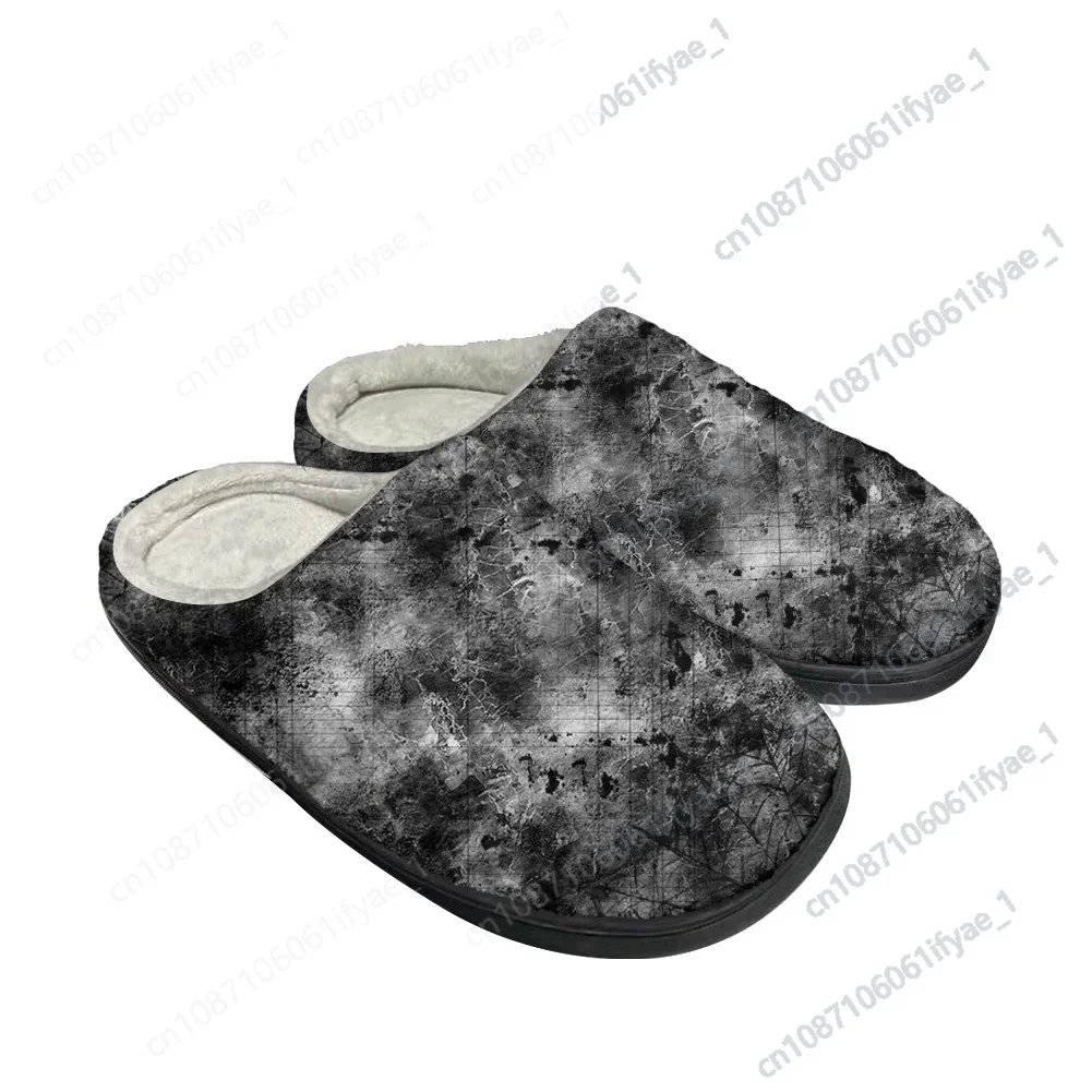 Hot Cool Gothic Home Cotton Custom Slippers Mens Womens Latest Sandals Bedroom Plush Indoor Keep Warm Shoes Thermal Slipper