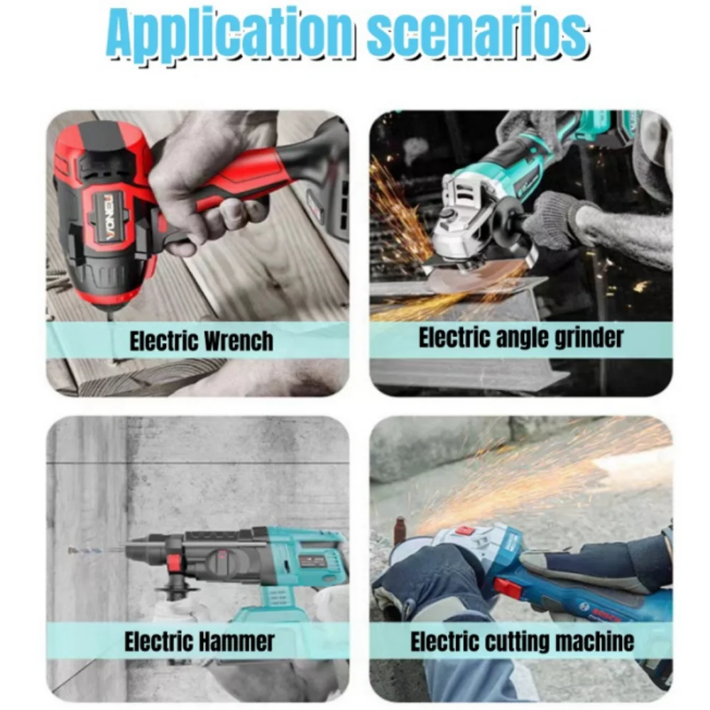 بطارية ليثيوم أيون 4000 مللي أمبير 10.8 فولت متوافقة مع ماكيتا 197390-1 BL1015 1973901 BL1021B بطارية أداة الطاقة البديلة ذات السعة العالية #4