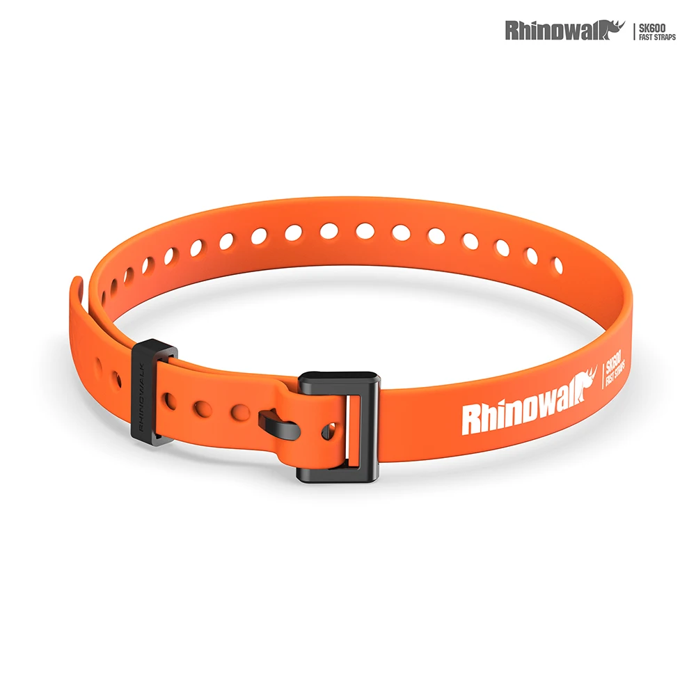 Rhinowalk 600 mm elastisches TPU-Kunststoff-Skala-Gurt zur Sicherung von Fahrrädern und Motorrädern, Radfahren, Gepäck, Zugverschluss, Spanngurt