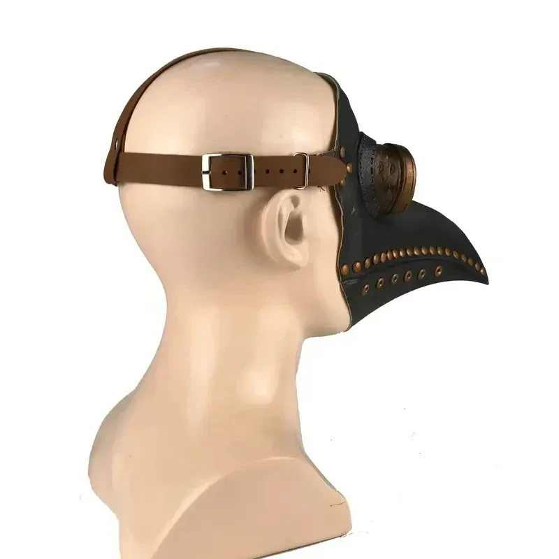 Halloween Cape Costume Plague Doctor Mask Weird Trend Role Play Dress Up Steampunk Photography Props Gifts for Men Women