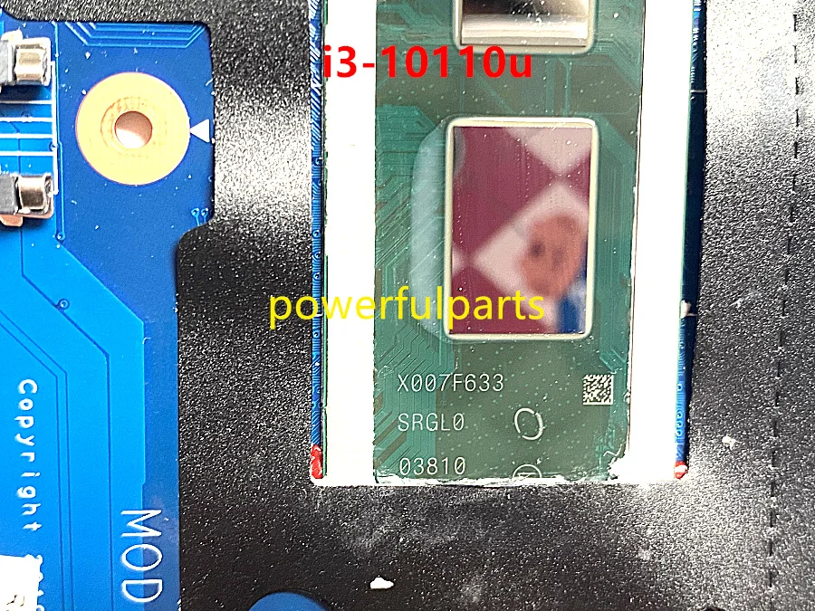 100% funcionando para HP ProBook 440 G7 450 G7 laptop placa-mãe L78083-601 DA0X8MMB6D0 I3-10110U CPU DDR4 testado ok
