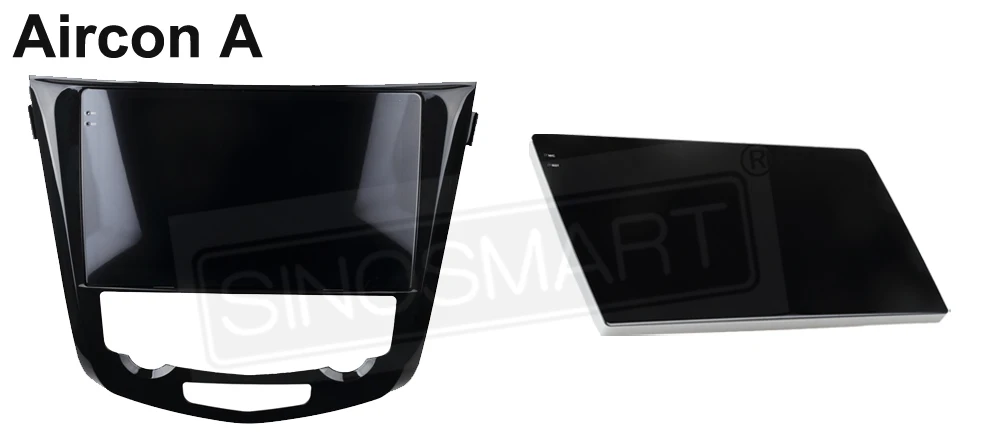 SINOSMART Android GPS für Nissan Qashqai J11 X-Trail T32 Rogue 2014–2021 ohne OEM 7" Bildschirm, unterstützt BOSE, 360 Kamera, CarPlay und Android Auto – Detail 3