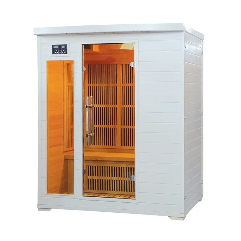 Modern design 3 person soft hot far infrared sauna