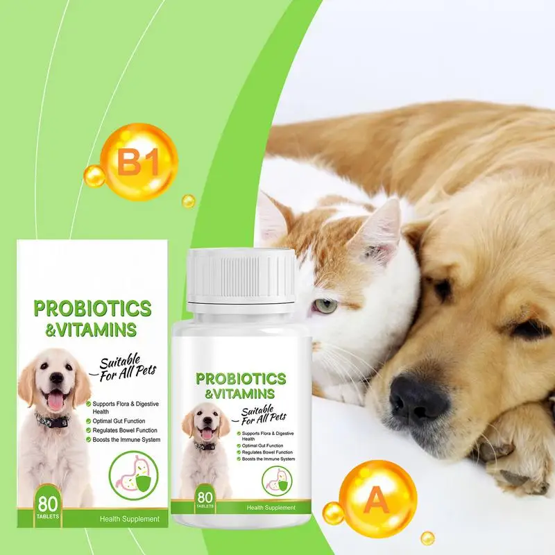 Cat Probiotic Supplements Pet Probiotic Tablets Pet Health Supplement Probiotic Pet Nutritional Supplements For Dogs