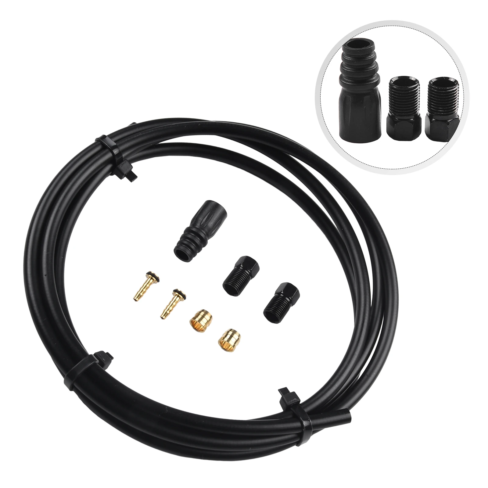 

Для Tektro масляный игольчатый шланг, гидравлический MTB масляный комплект, трубки велосипедного тормозного диска, практичные детали масляной трубки гидравлического дискового тормоза