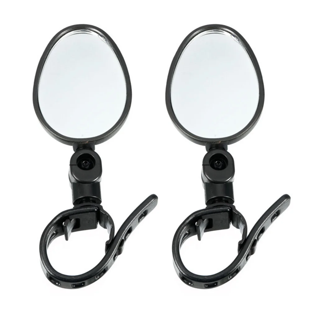 1 Pair MTB Mirror Handlebar Wide Angle Rear View Rearview Reflector Left Right Mirror Mountain Bike Accessories