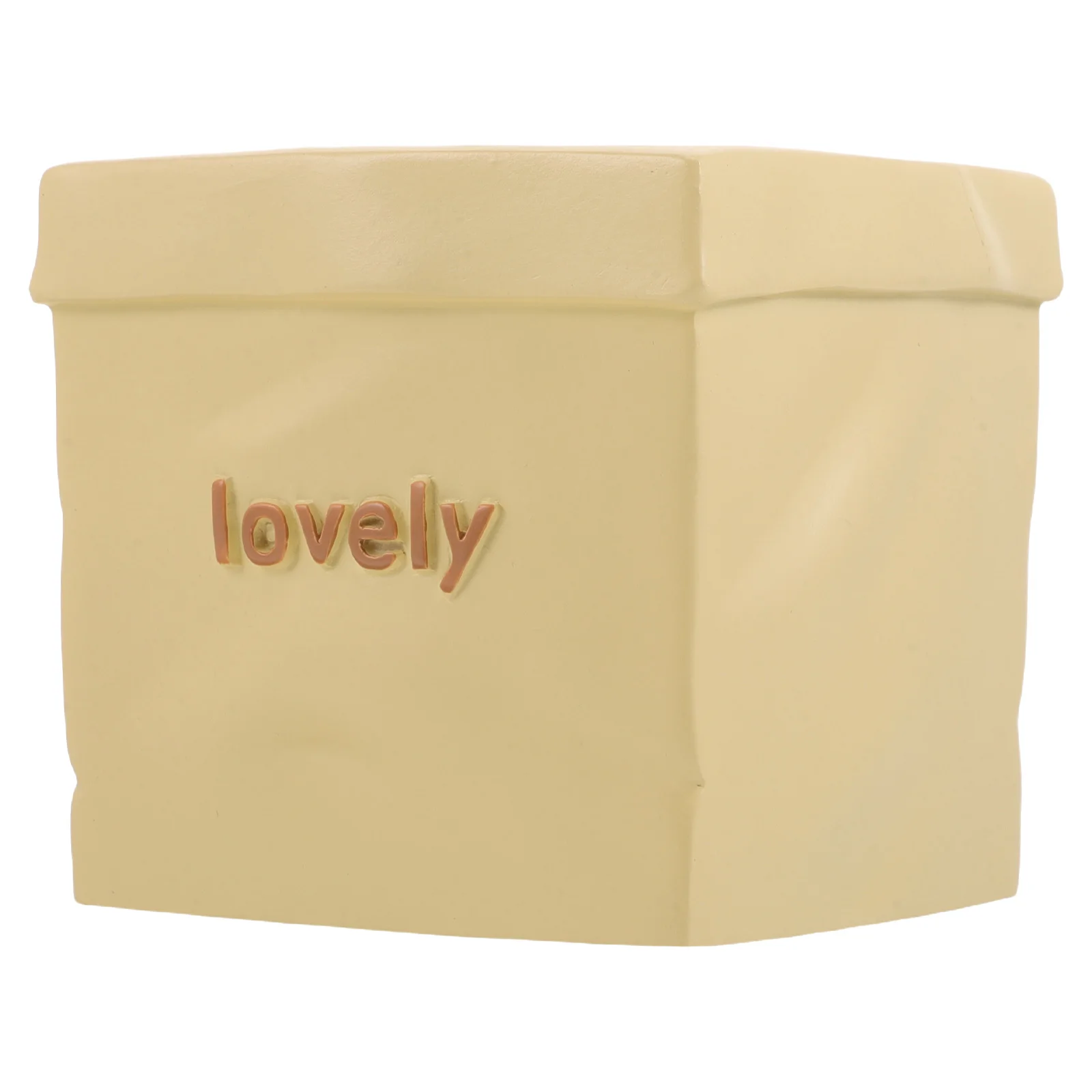 

Pen Holder for Desk Office Storage Cup Yellow Makeup Brush Stand Organizer Case